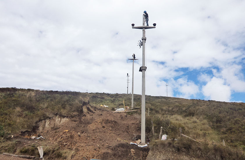 instalacion de sub estacion de 50KVA